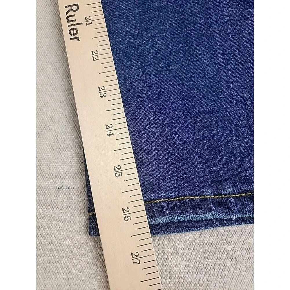 Judy Blue Relaxed Fit Jeans Womens 28 Blue‎ Dark Wash Straight Leg Baggy